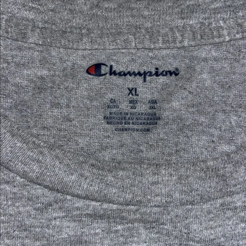 VCU Virginia Commonwealth Rams Basketball Team Gray Soft T Shirt XL Champion - Picture 3 of 3